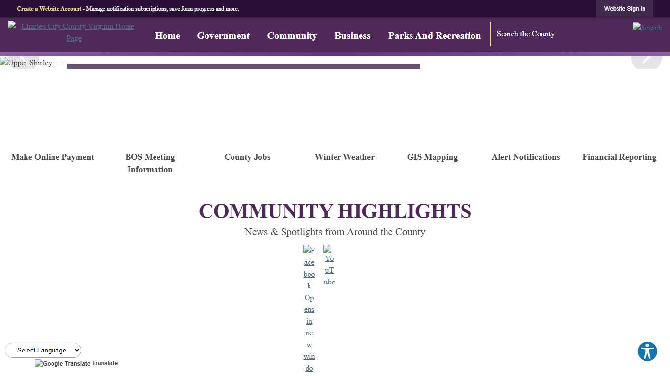 Charles City County, VA Official Website